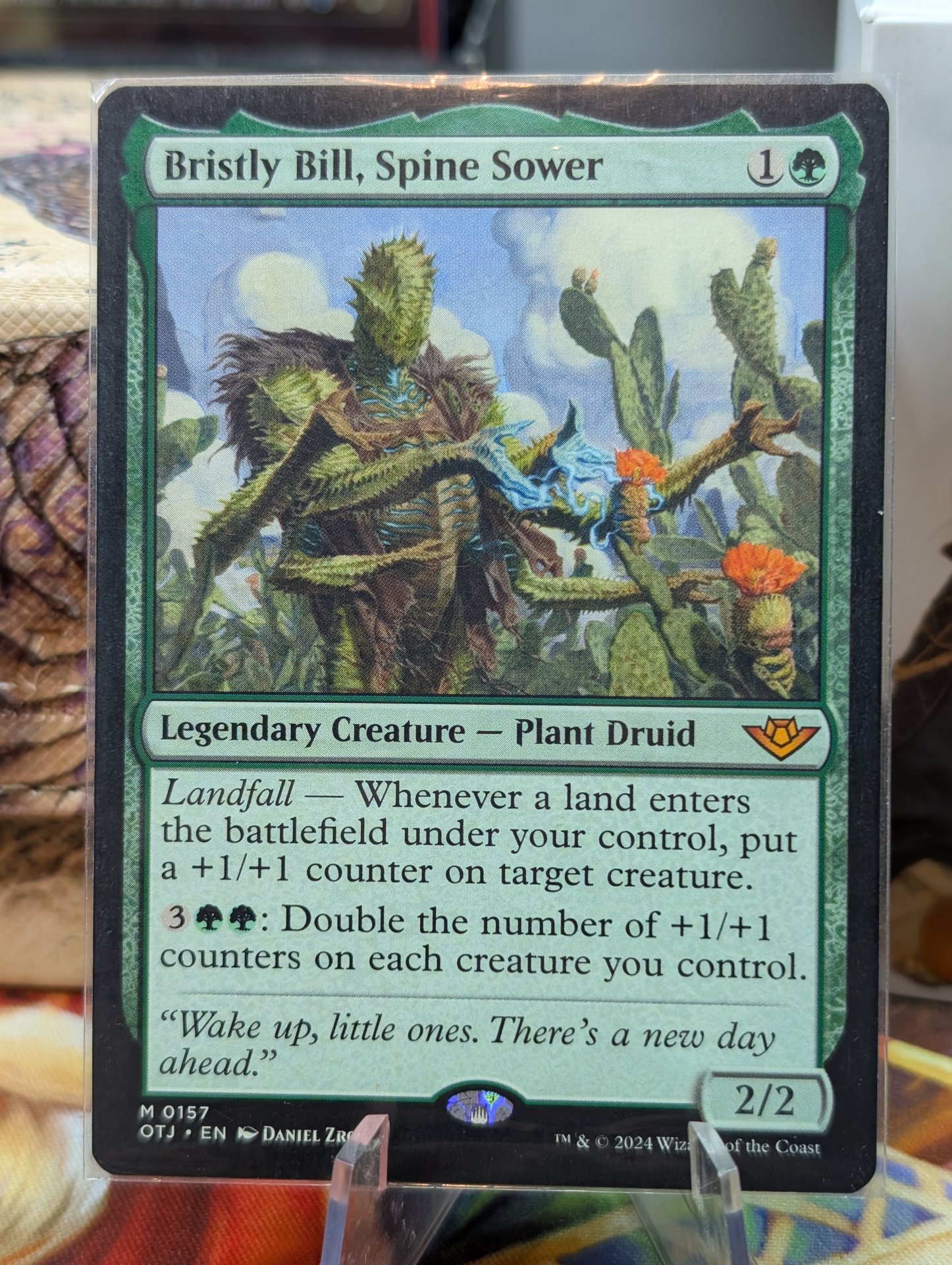 Bristly Bill, Spine Sower