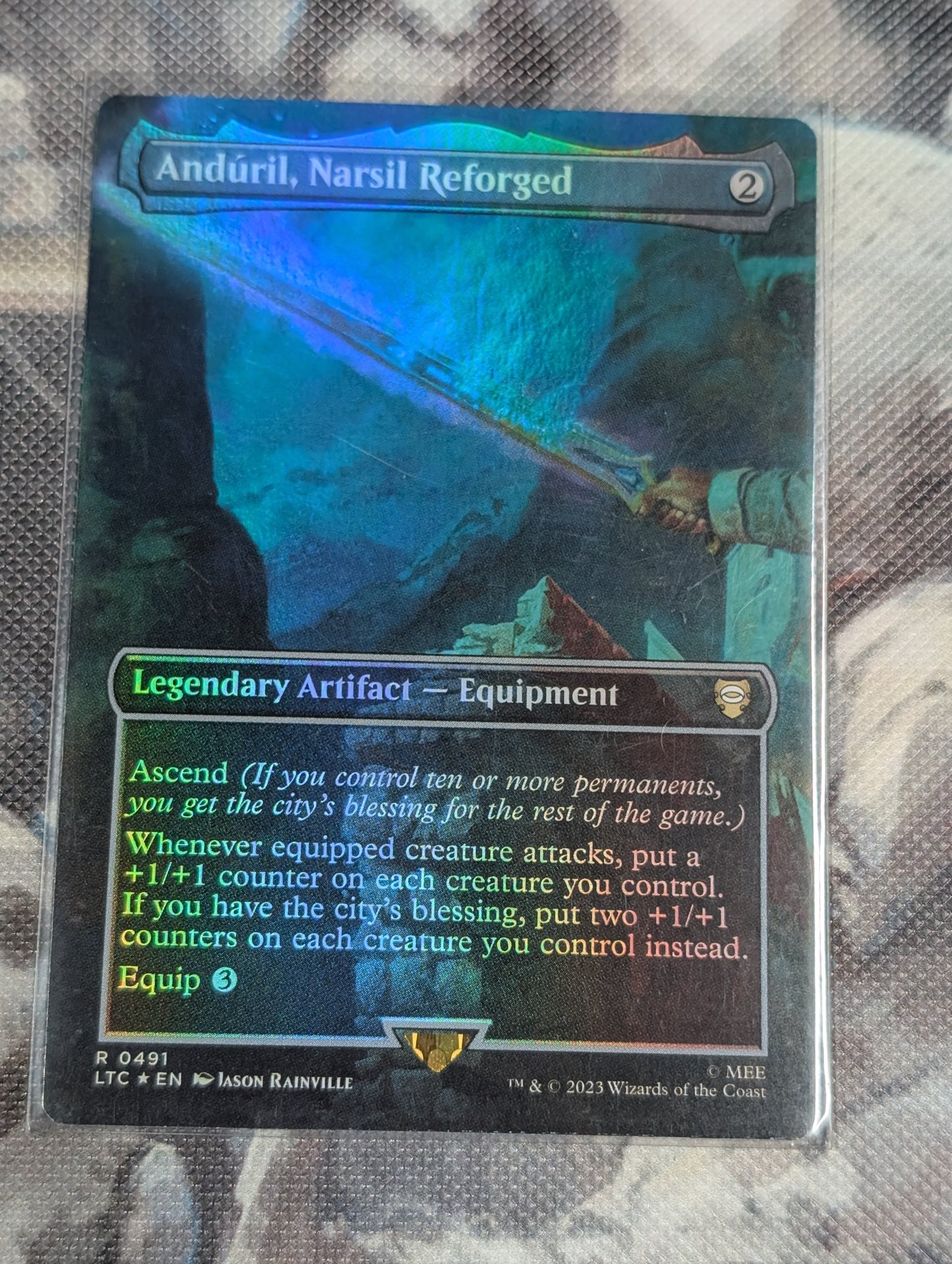 Andúril, Narsil Reforged