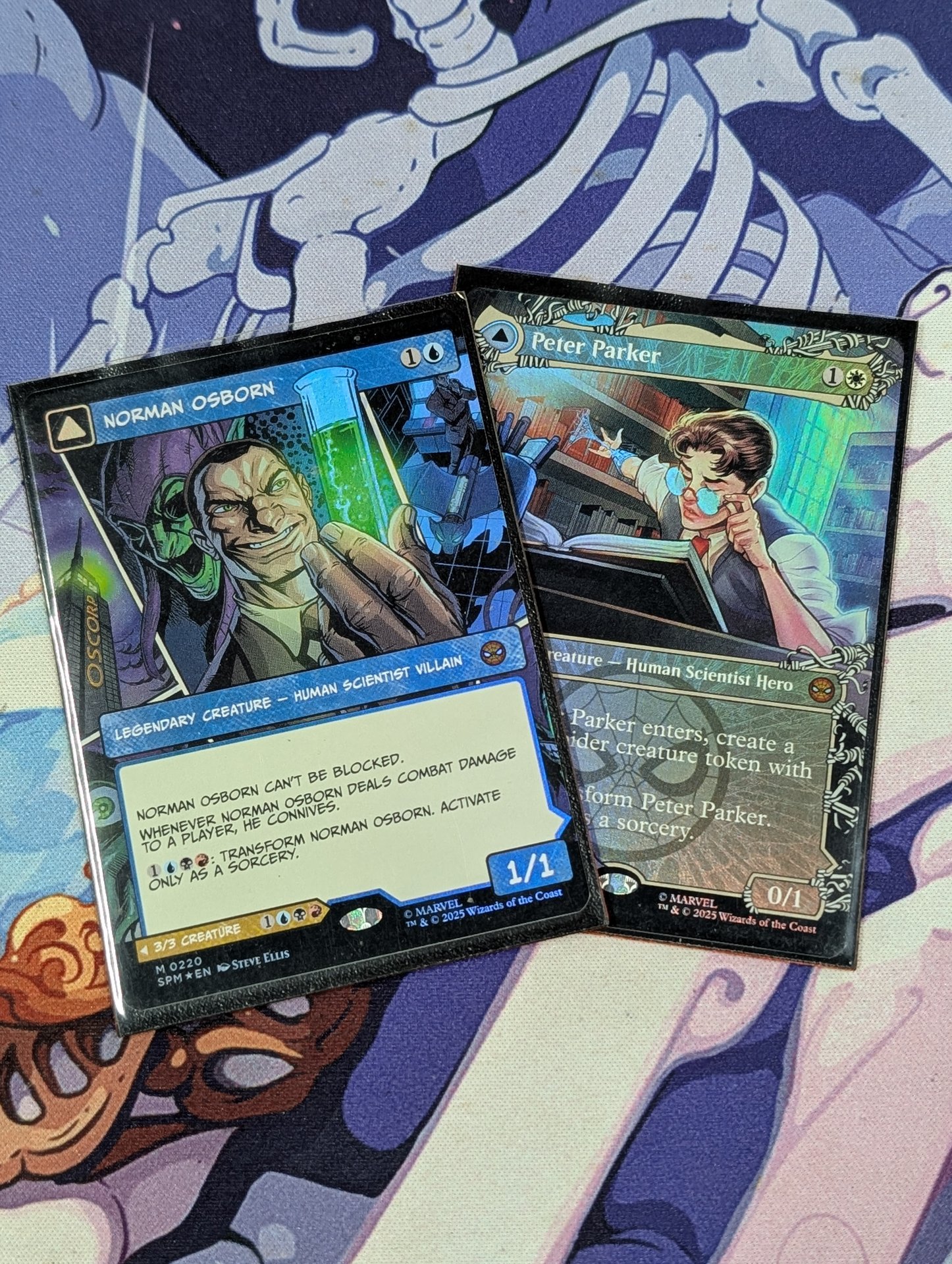 Norman Osborn // Green Goblin & Peter Parker // Amazing Spider-Man