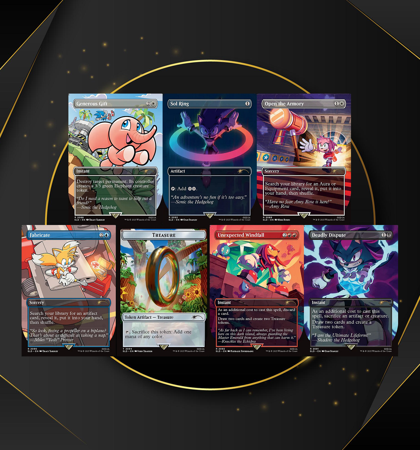 Secret Lair x Sonic the Hedgehog: Chasing Adventure (Foil)