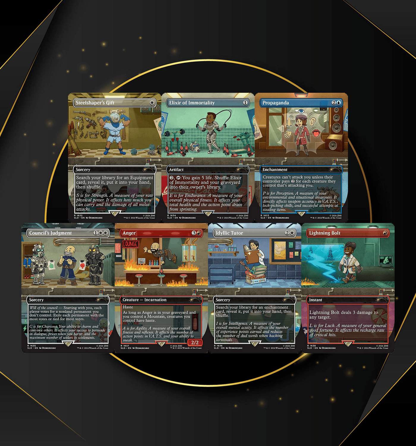 Secret Lair x Fallout: S.P.E.C.I.A.L. (Foil)