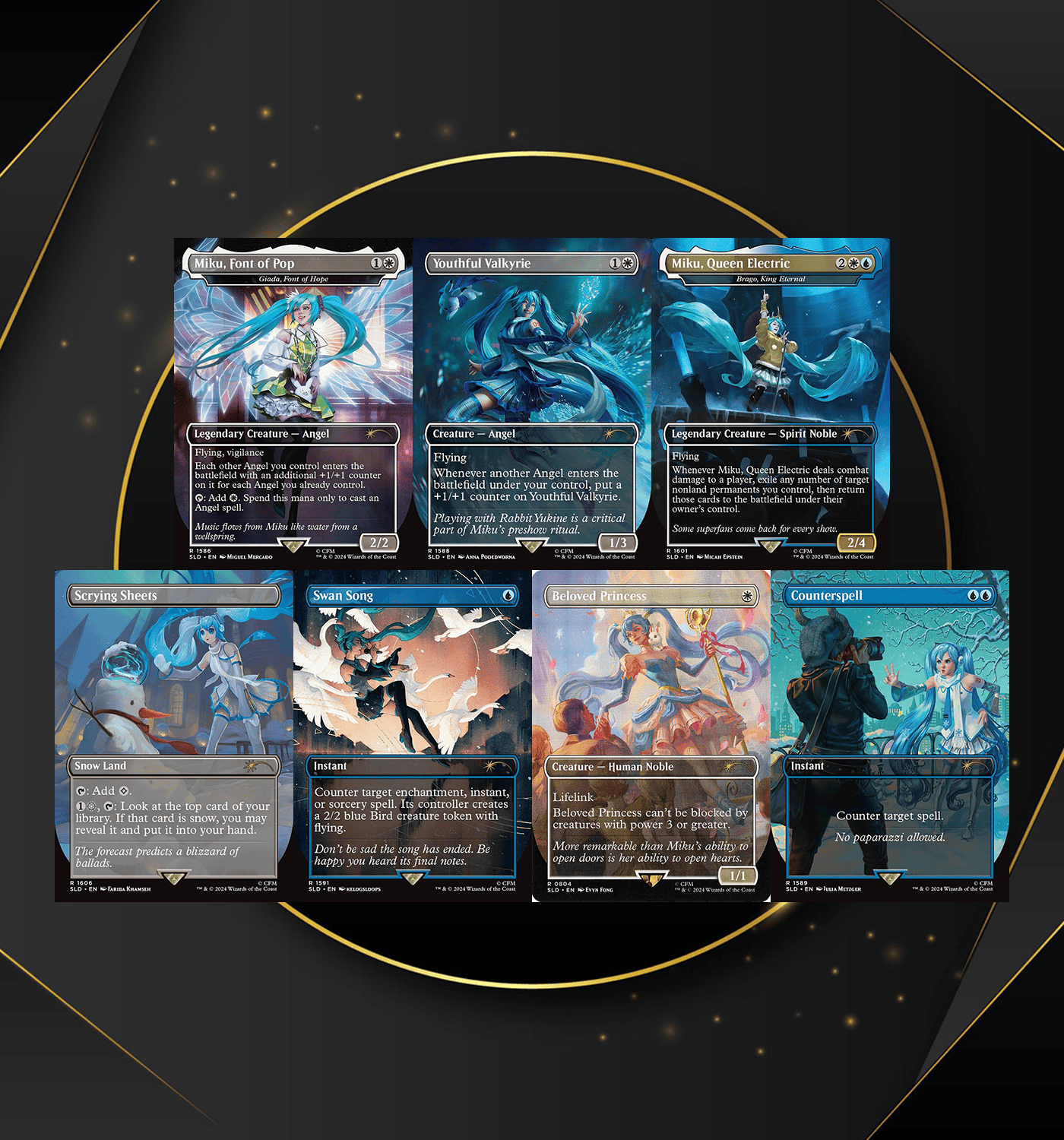 Secret Lair x Hatsune Miku: Winter Diva (Foil en Ingles)