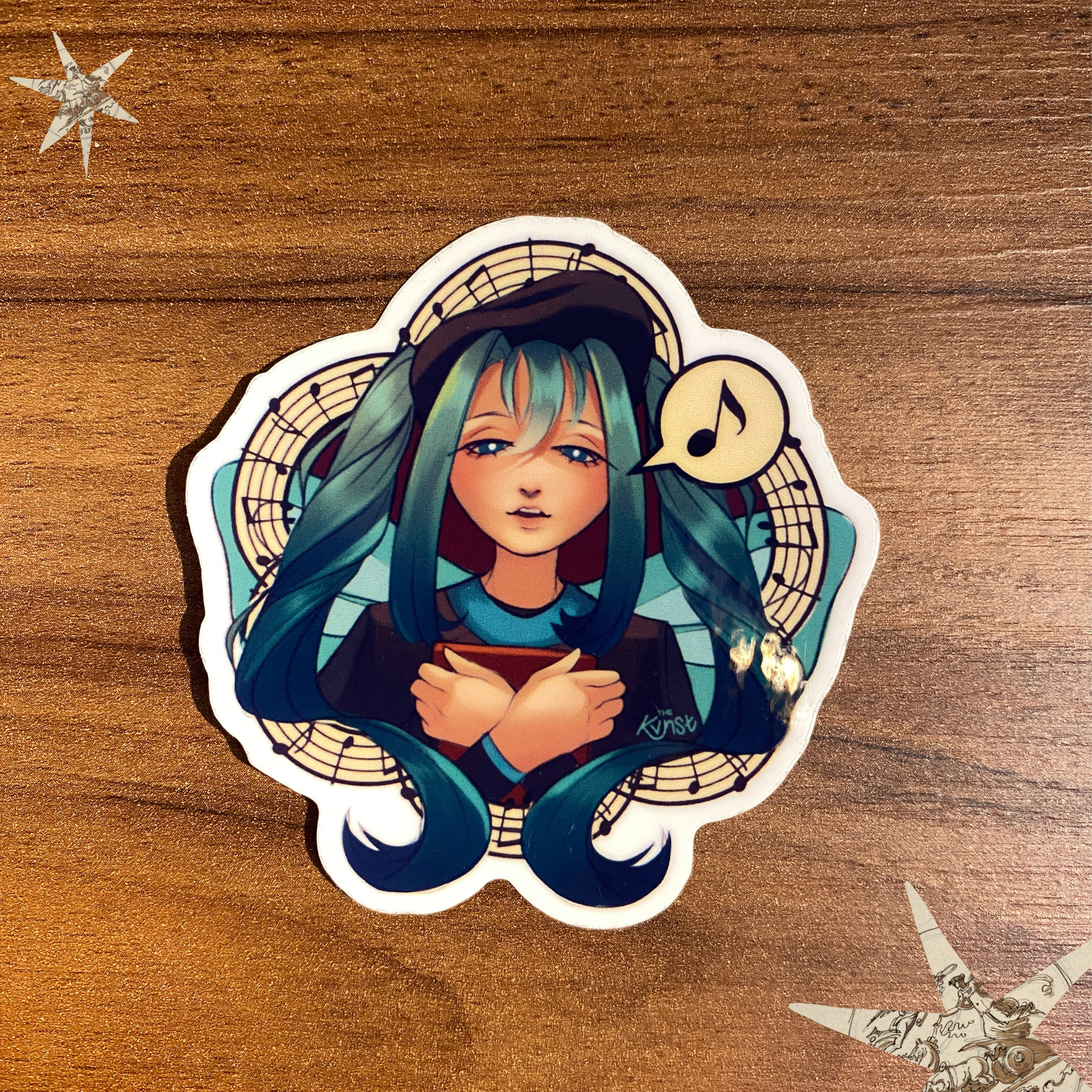 Bug Type Miku Sticker