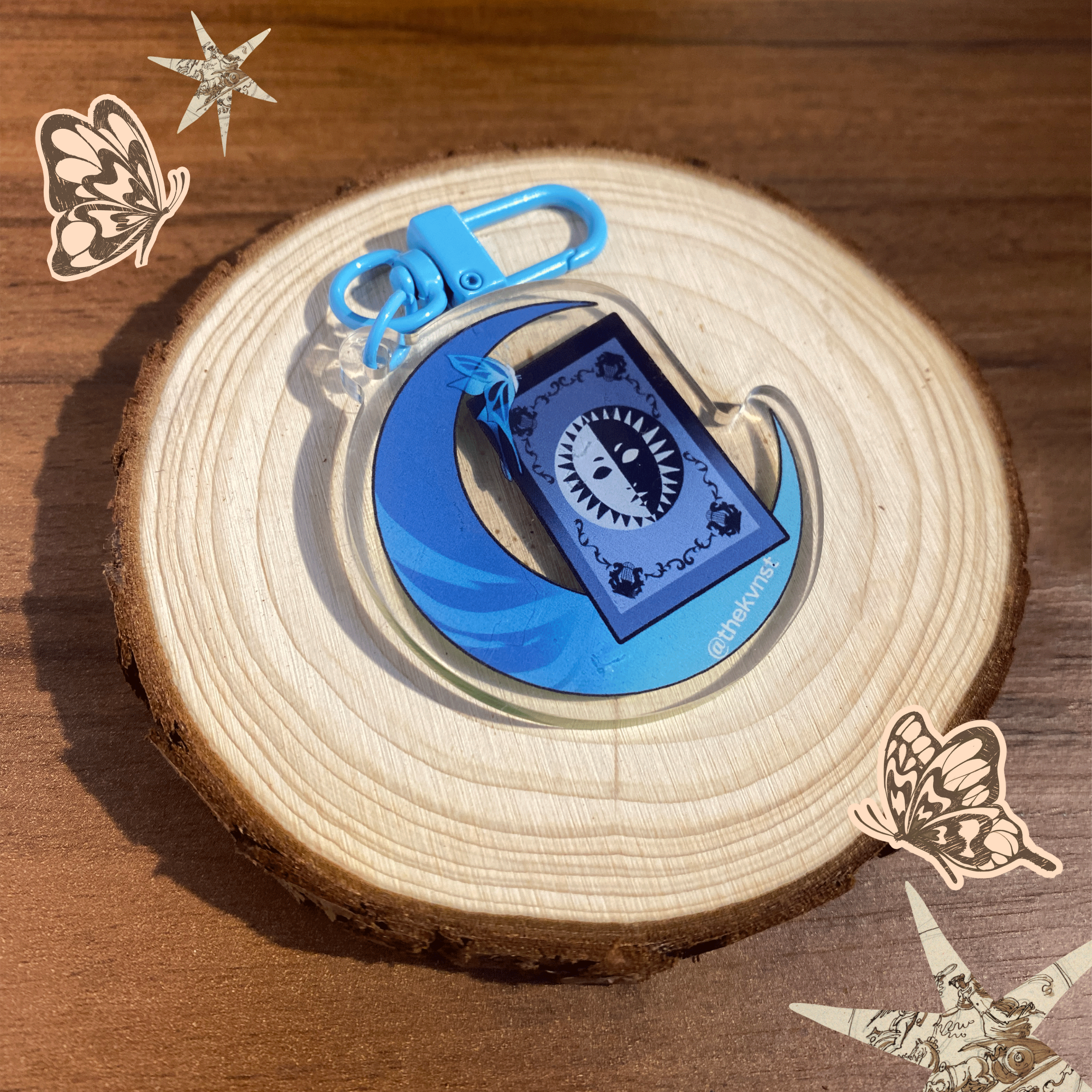 P3 Arcana Keychain – imagen 1