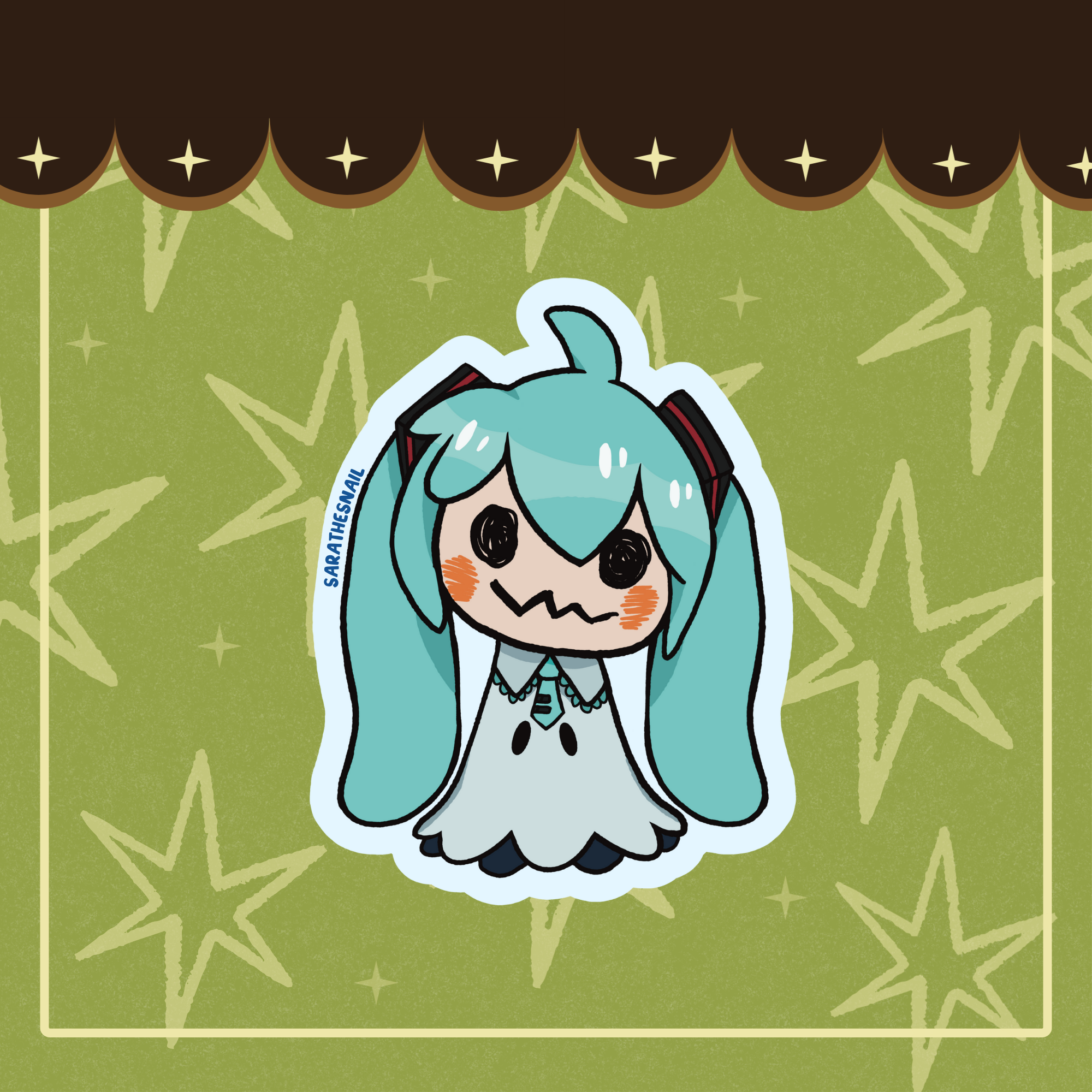 Miku Mimikyu sticker