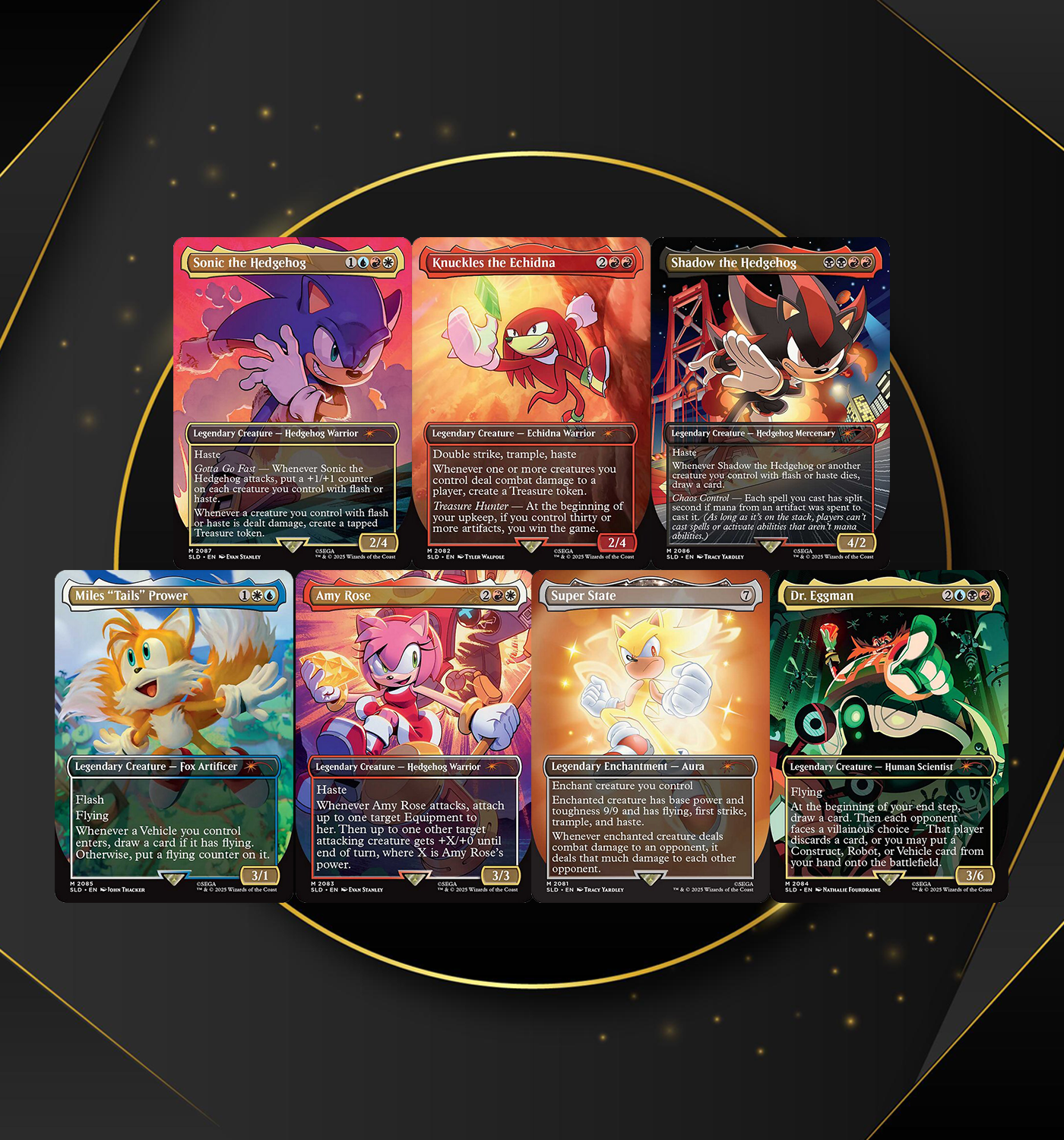 Secret Lair x Sonic the Hedgehog: Friends & Foes (Foil)