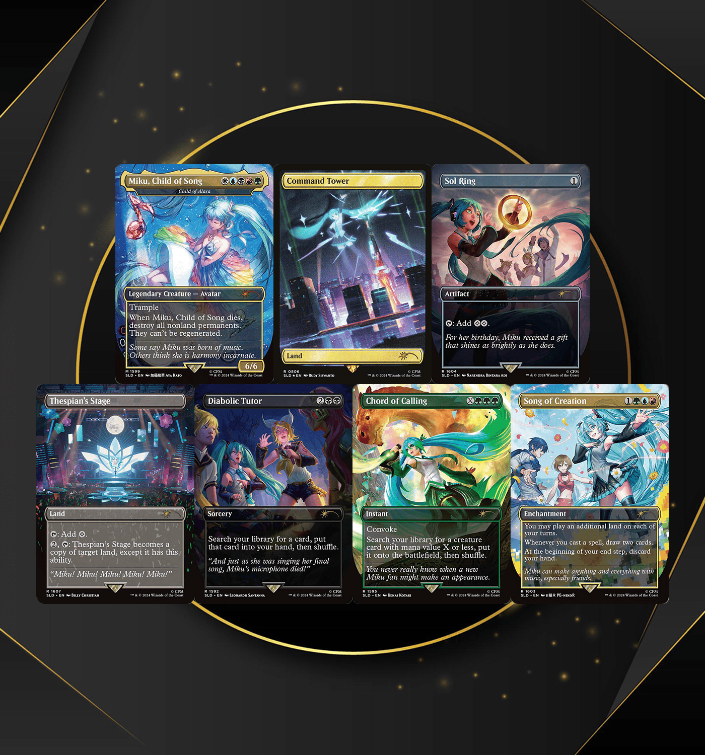 Secret Lair x Hatsune Miku: Digital Sensation (Foil en Ingles)