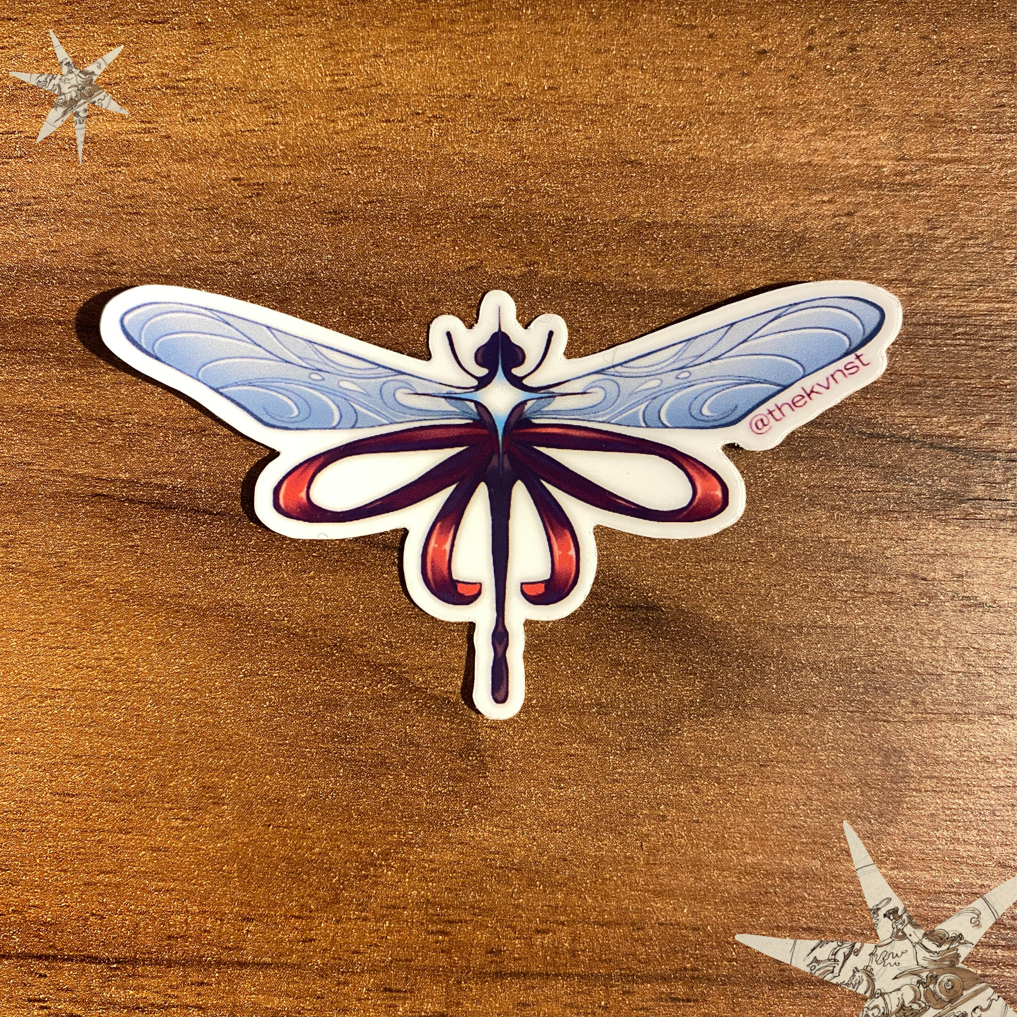 Libélula Sticker