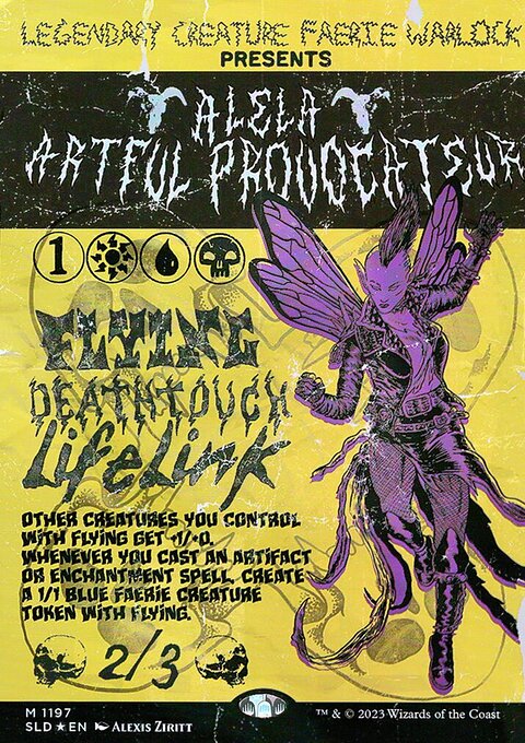 Alela, Artful Provocateur